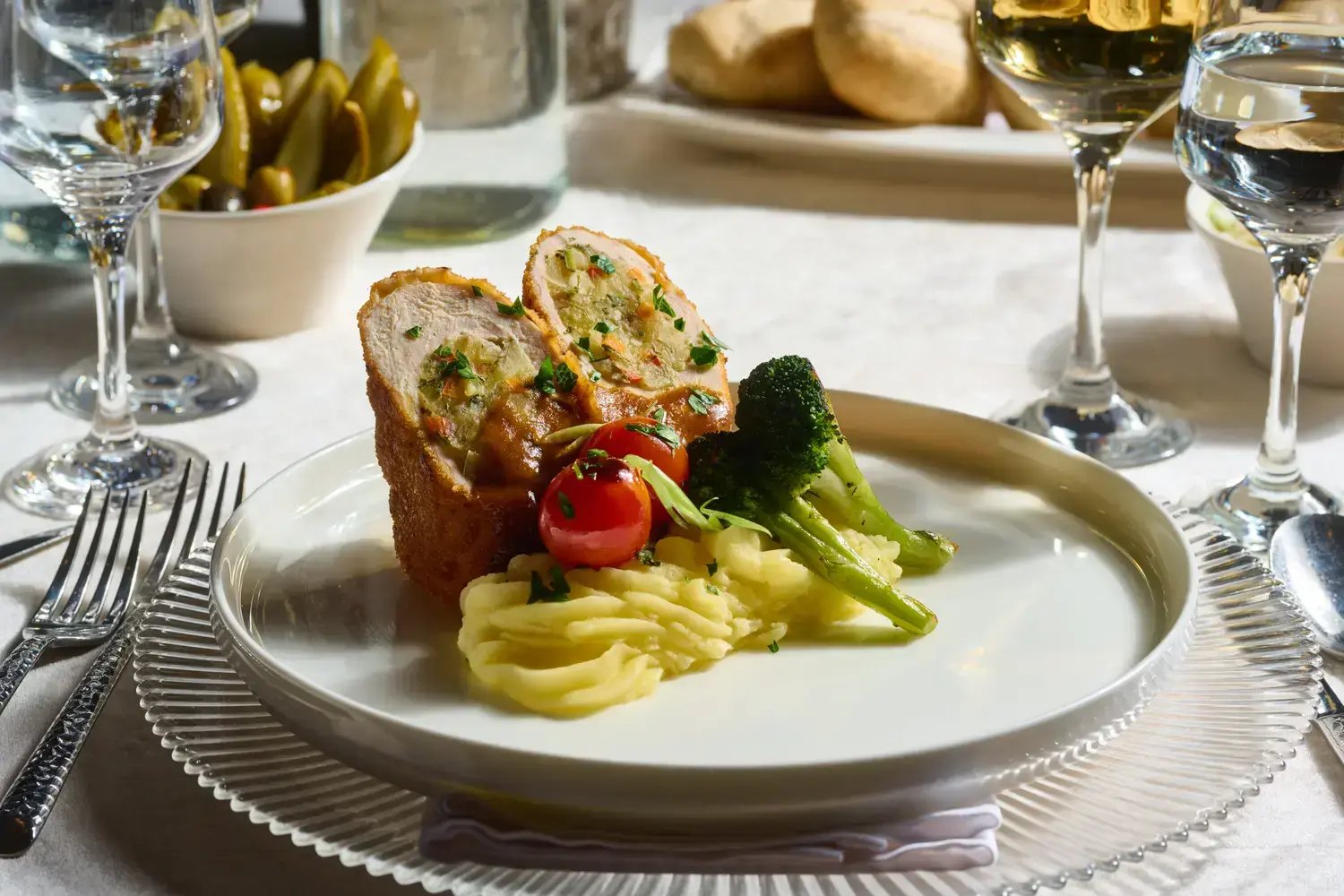PANKO CRUSTED ROLLED BABY CHICKEN 2