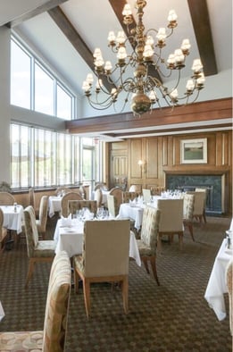 The dining hall of Bistro Z Restaurant